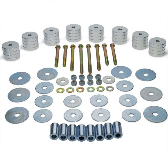 Billet Aluminum 2-inch Body Lift Kit, 66-77 Ford Bronco